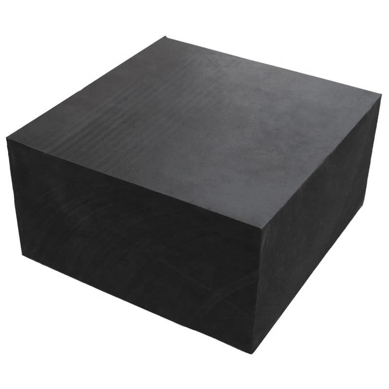 Ard-Teocht Friotaíocht turraing ionsú Rubber Soladach Rubber Nádúrtha Chiúin Damping Bloc Monarcha